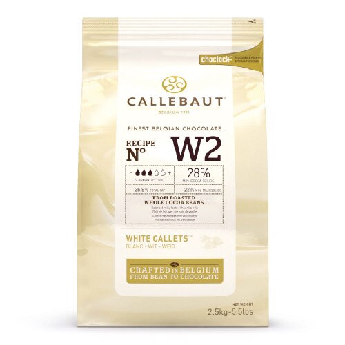 Callebaut White Chocolate Callets - 2